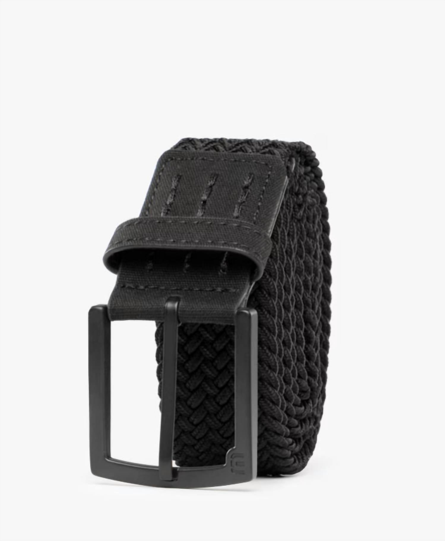 

Мужской эластичный тканый ремень Voodoo 2.0 черного цвета TravisMathew