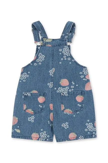 Комбинезон джинсовый MAGOT OVERALLS Konges Sløjd, синий — фото 2