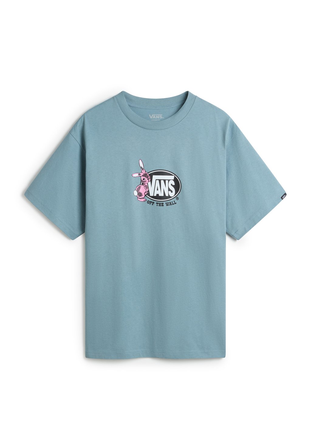

Футболка с принтом FOLLOW LOOSE FIT Vans, синий