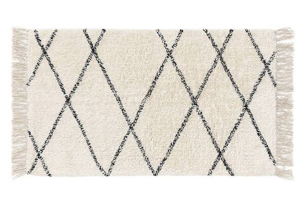 

Коврик для ванной benuta Naomi, 50x1x80 см, кремовый