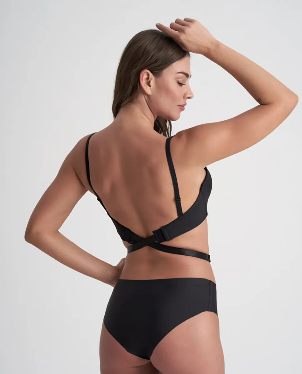 

Комплект бретелей-удлинителей бюстгальтера с 2 крючками Bye Bra, мультиколор