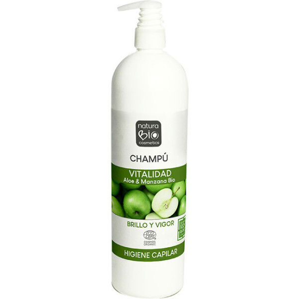 

Увлажняющий шампунь Champú De Aloe Vera Y Manzana Naturabio Cosmetics, 740 мл