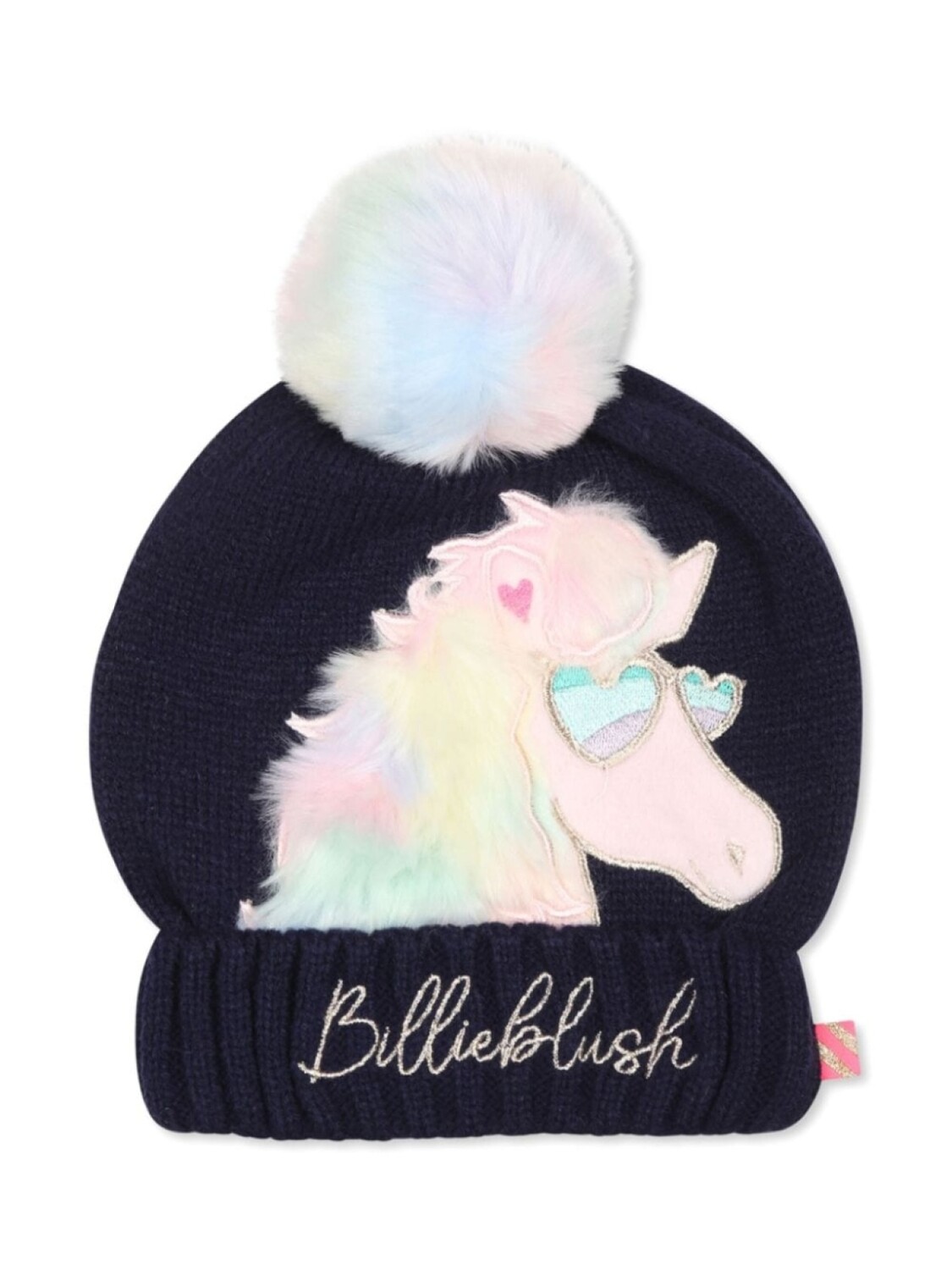 

Billieblush шапочка с помпоном, синий