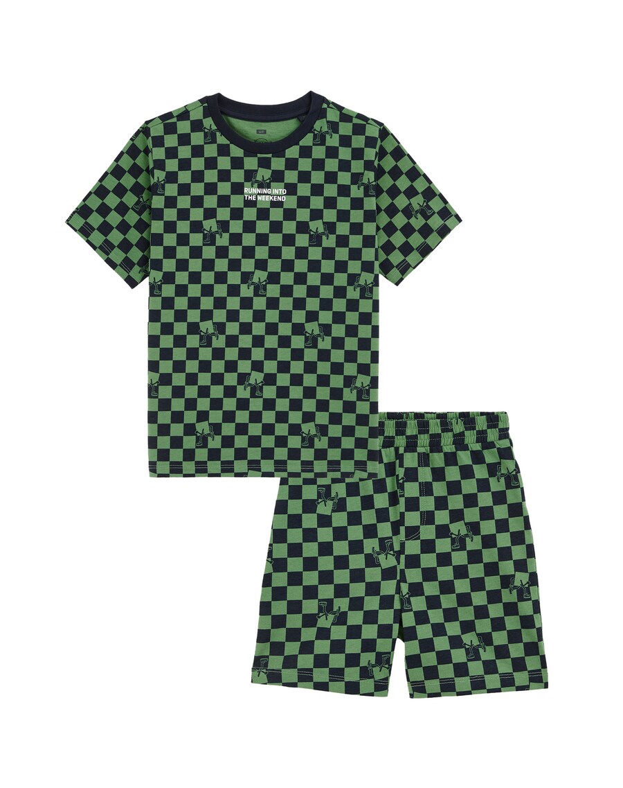 

Пижама WE Fashion, зеленый