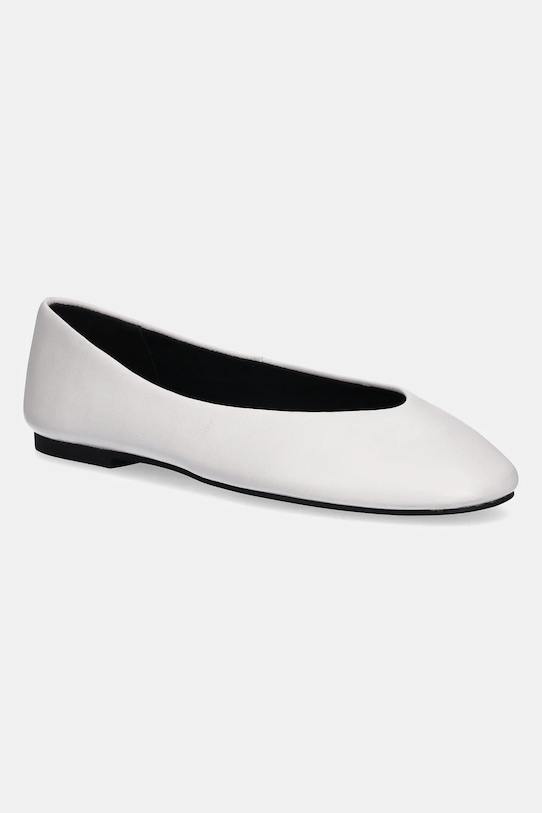 Кожаные балетки Darts Steve Madden, белый