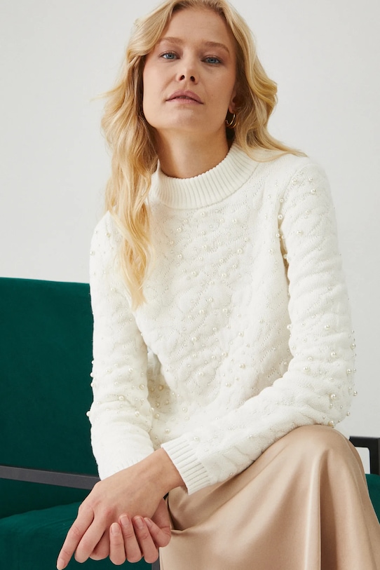 

Хлопковый свитер Medicine, бежевый