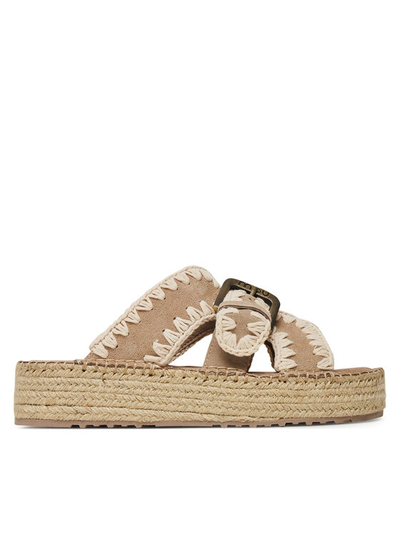 Эспадрильи Jute sandal MU.SW641003A Mou, розовый