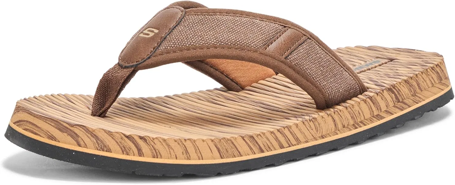Сандалии Skechers, коричневый