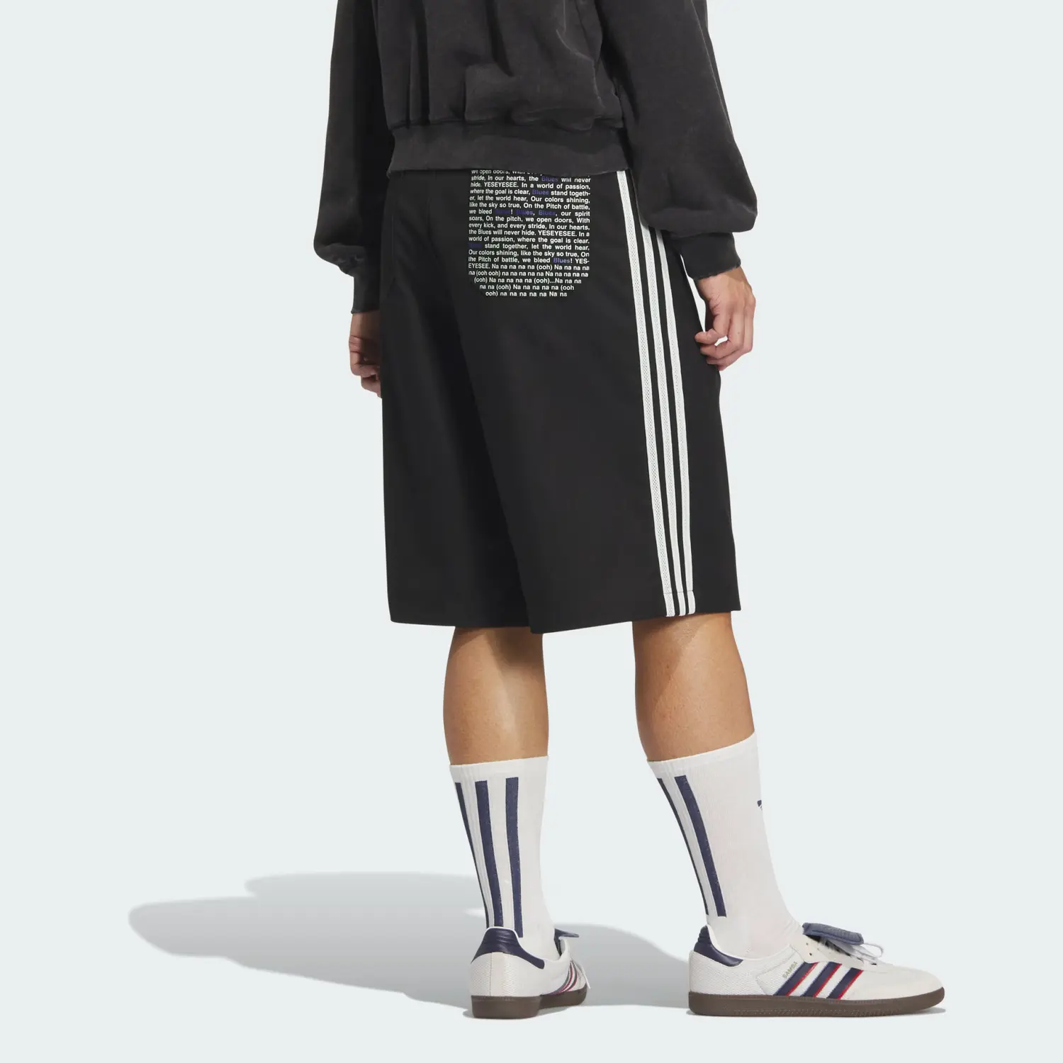 X YESEYESEE BS Повседневные шорты мужские черные Adidas Originals — фото 4
