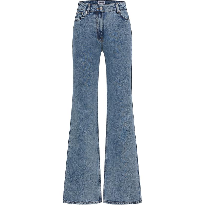 

Джинсы Low Rise Прямые MOSCHINO, Синие