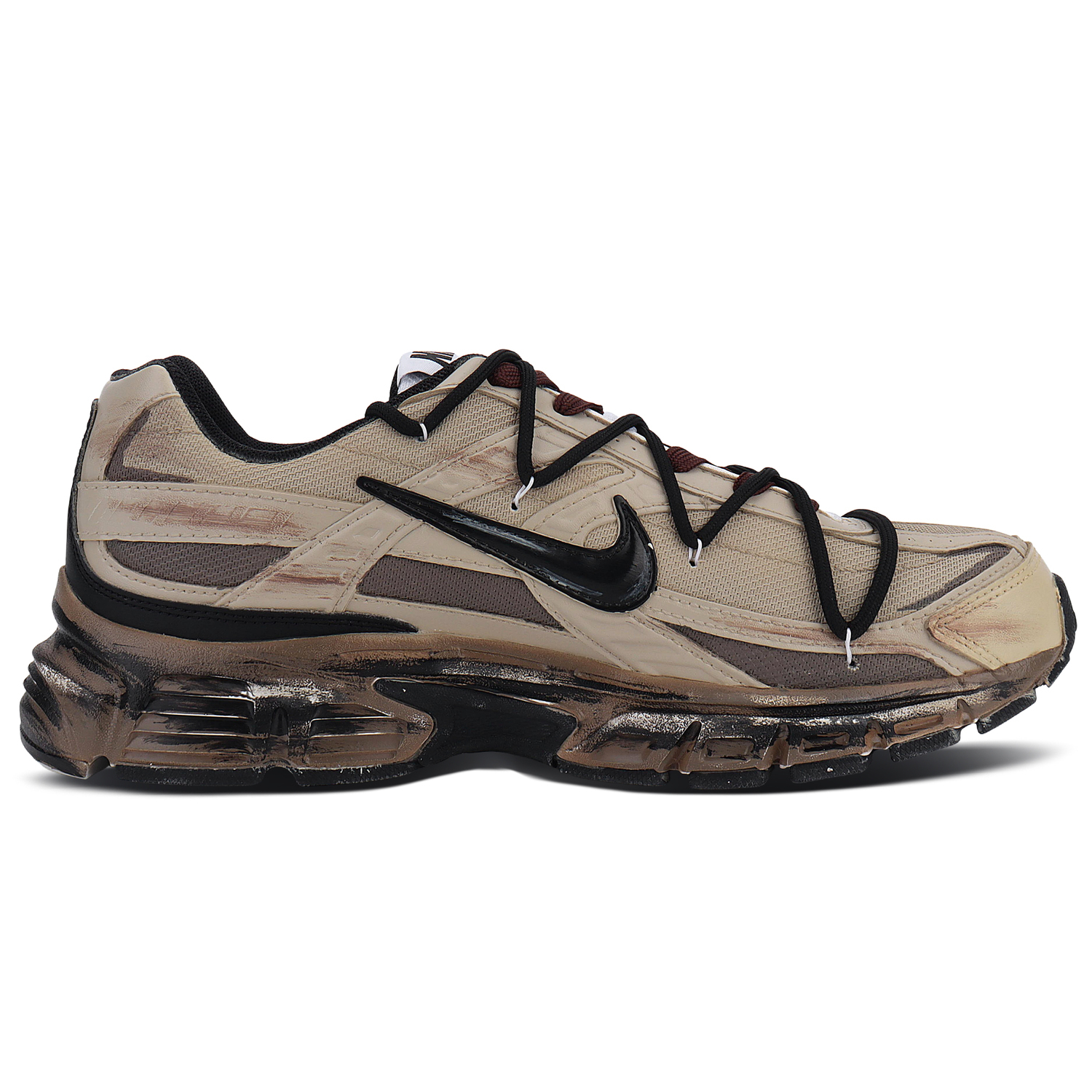 Nike Initiator Cushioning Breathable Low top Casual City Commute Running Shoes Unisex Brown — фото 4