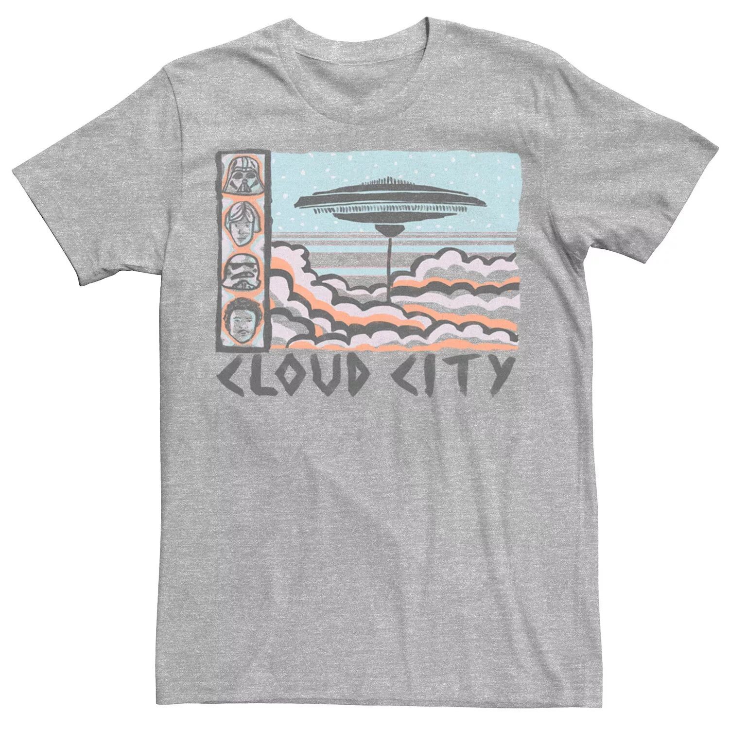 

Мужская футболка с рисунком Cloud City Group Shot Star Wars