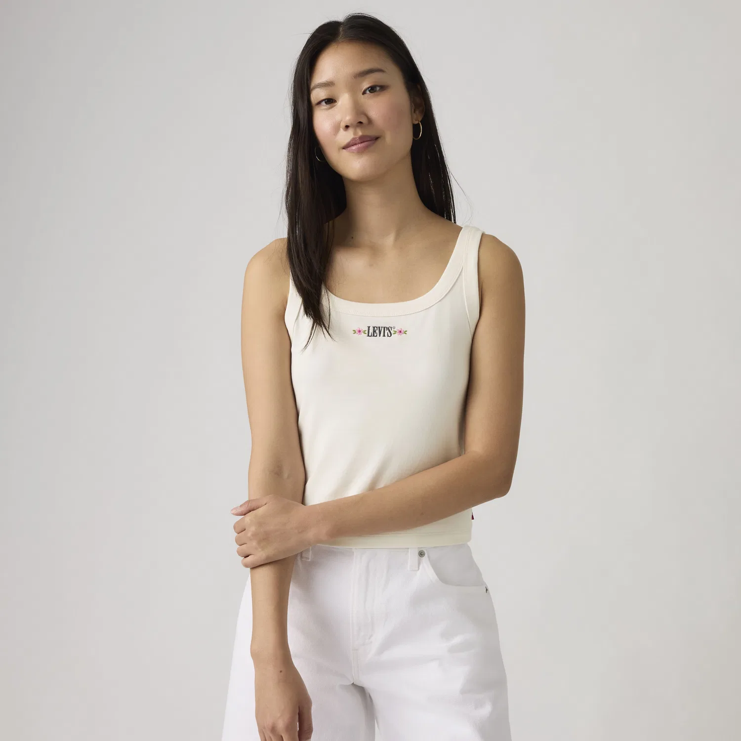 Майка с графическим логотипом Levi's, White