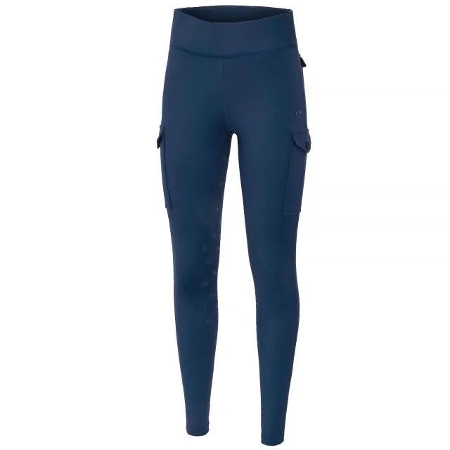 

Леггинсы для верховой езды женские EQUESTRIAN QUEEN Greenwich 24SS темно-синие