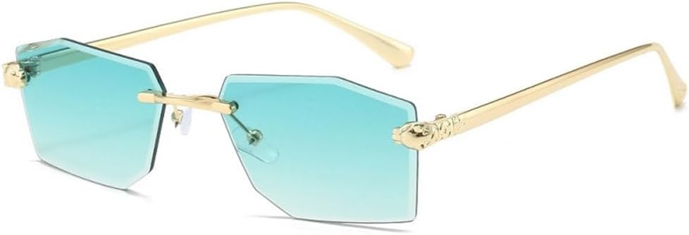 

Модные солнцезащитные очки для мужчин и женщин в золотистой леопардовой оправе с градиентными линзами. Роскошные солнцезащитные очки с защитой от УФ-излучения UV400 TYUVIVO, C6