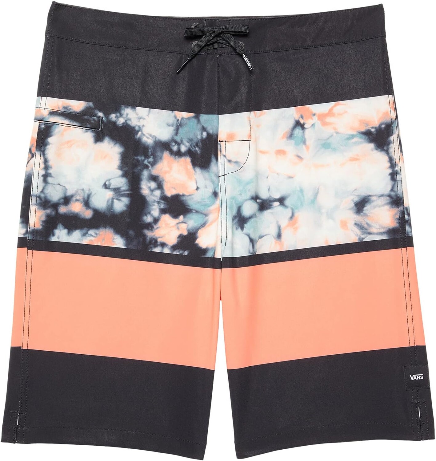 

Шорты для плавания Vans Print Stripe Boardshorts, цвет Black/Tie-Dye
