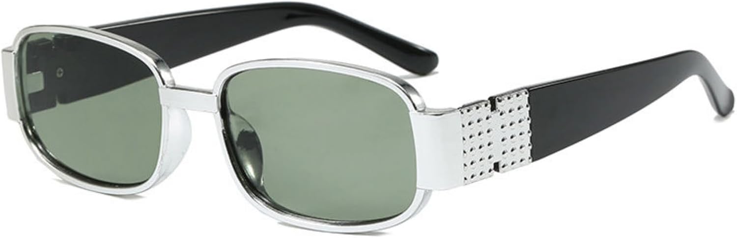 

Солнцезащитные очки Willochra в стиле ретро, ​​квадратные, неправильной формы, металлические, для женщин и мужчин, модные, в стиле Y2K, узкие, в золотой оправе, с защитой от УФ-излучения UV400, C2