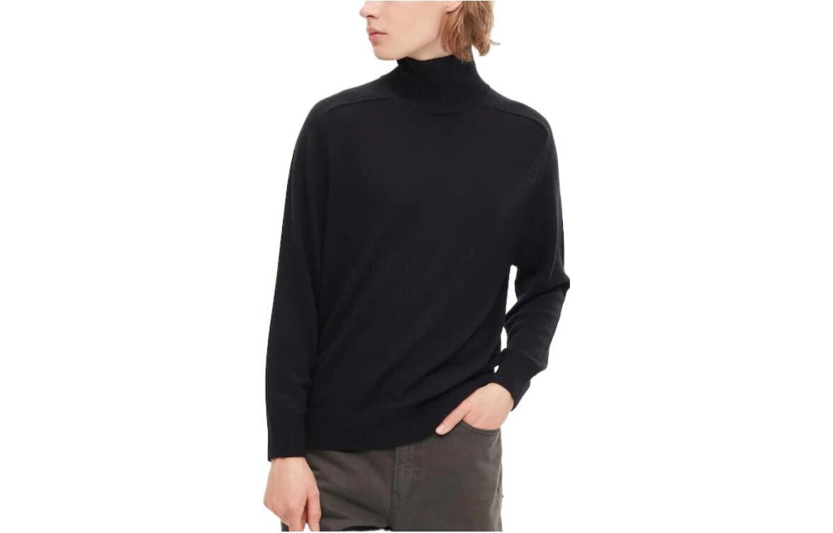 

Мужской свитер UNIQLO, цвет Black