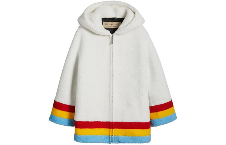 

Куртка женская Burberry меховая, белый / желтый / синий / красный