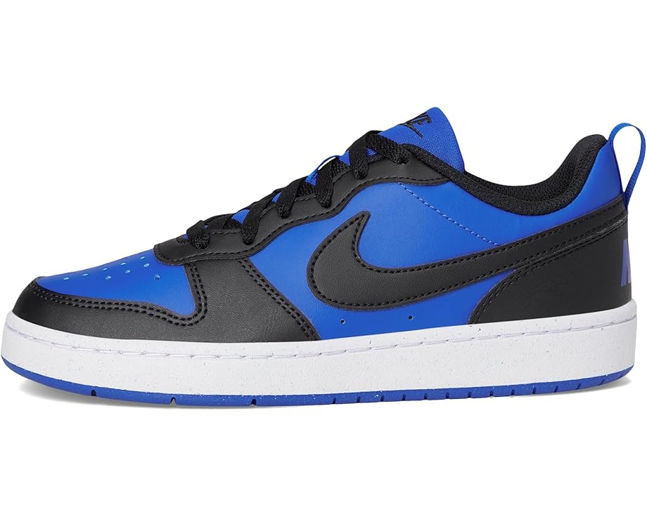 Детские кроссовки Nike Kids Court Borough Low Recraft (Big Kid), Game Royal/Black/White — фото 4