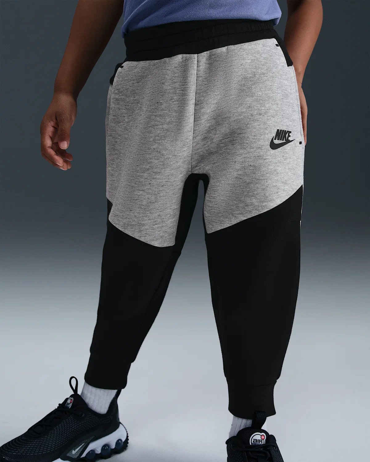 Детский спортивный костюм Nike Sportswear Toddler Tech Fleece, Black — фото 4