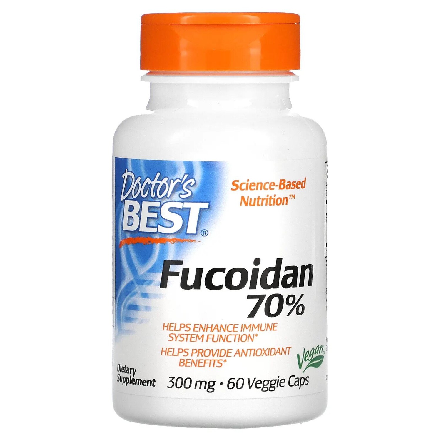 

Doctor's Best Фукоидан Best Fucoidan 70% 60 вегетарианских капсул