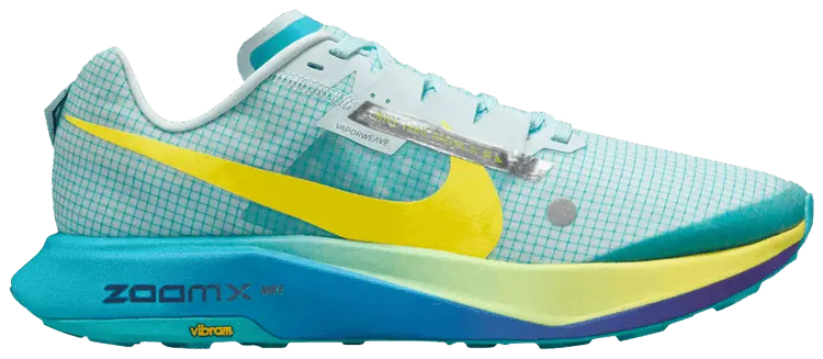 

Кроссовки Nike ZoomX Ultrafly Trail 'Dusty Cactus Opti Yellow', бирюзовый