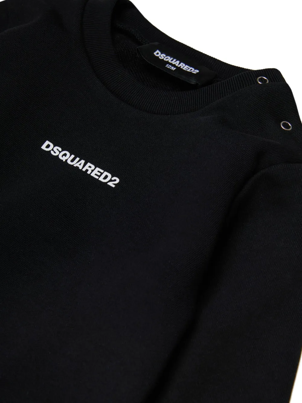 Спортивный костюм с логотипом Dsquared2 Kids, черный — фото 3