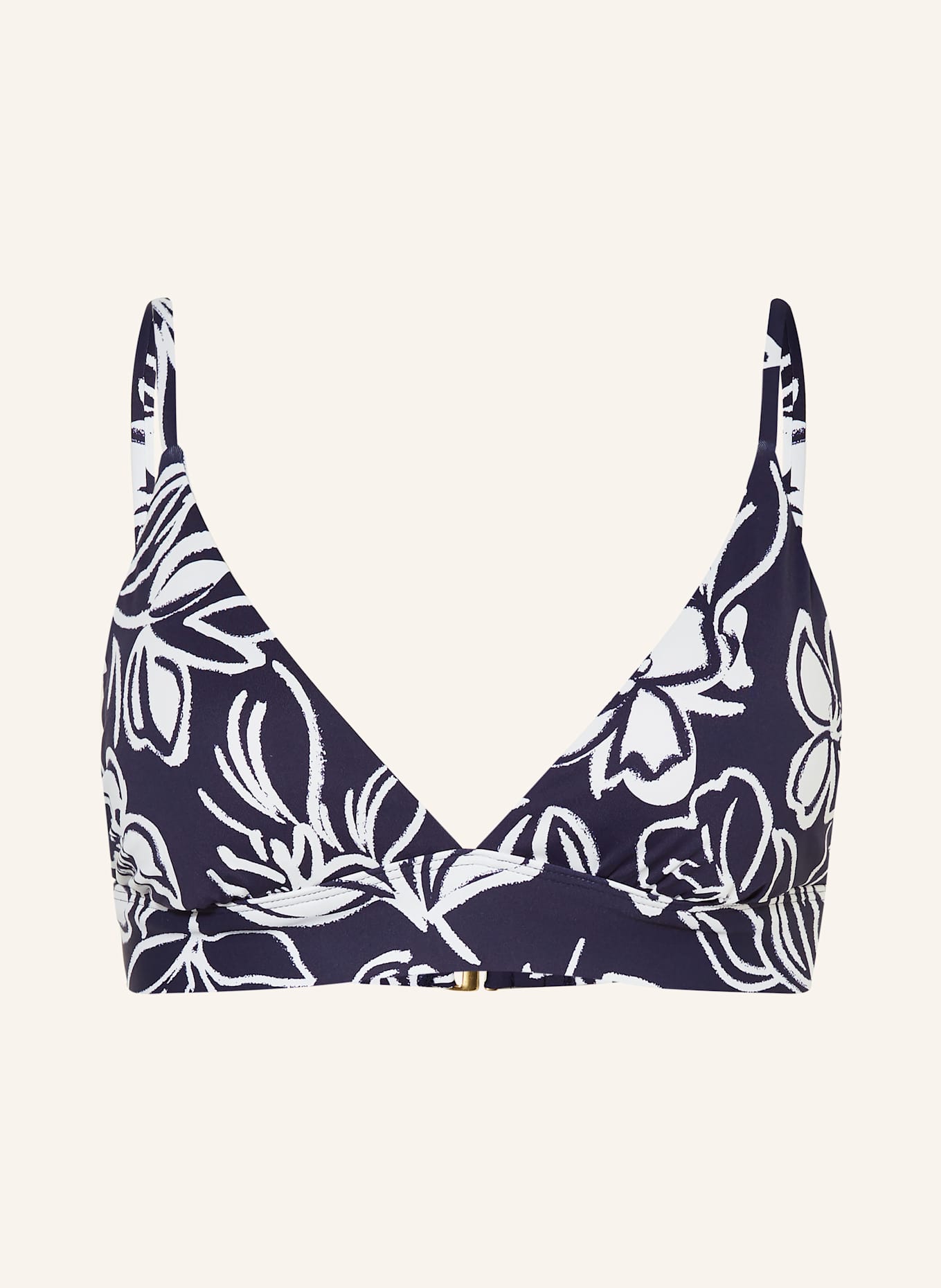 

Лиф бикини Allora с цветочным принтом и треугольными чашками Lauren Ralph Lauren, мультиколор