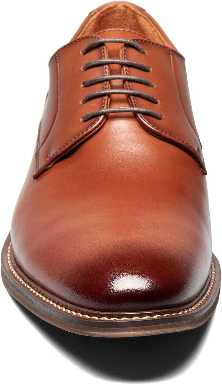 Туфли Stacy Adams Herren Marlton Plain Toe Oxford, Cognac — фото 3