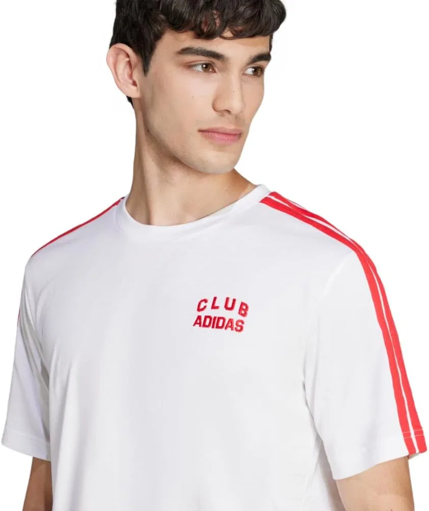 Футболка adidas Club, белый — фото 3