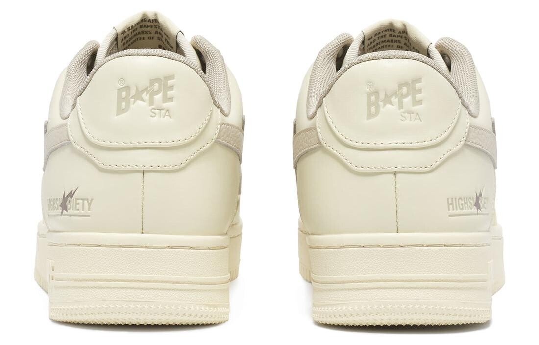Кроссовки A BATHING APE STA Skateboarding Shoes Men Low-top Khaki, хаки — фото 4