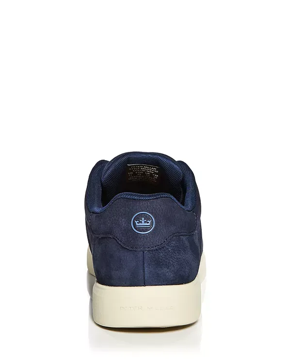 Классические кроссовки Drift из нубука Peter Millar, Navy — фото 3