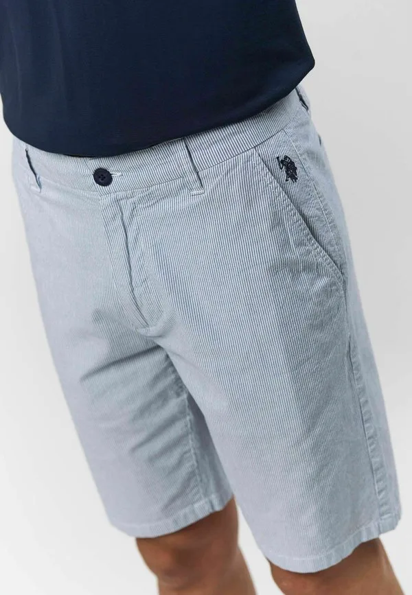 Полосатые шорты криса U.S. Polo Assn., Dark Sapphire Striped — фото 4