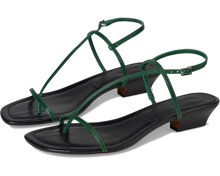 Туфли Madewell Tonio Strappy Sandal, цвет Golf Green