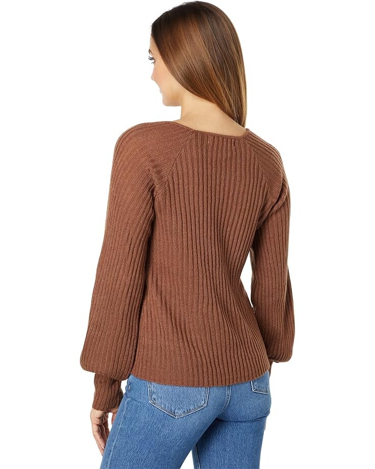 

Свитер Saltwater Luxe Rickie Long Sleeve Scoop Neck Sweater, цвет Spice