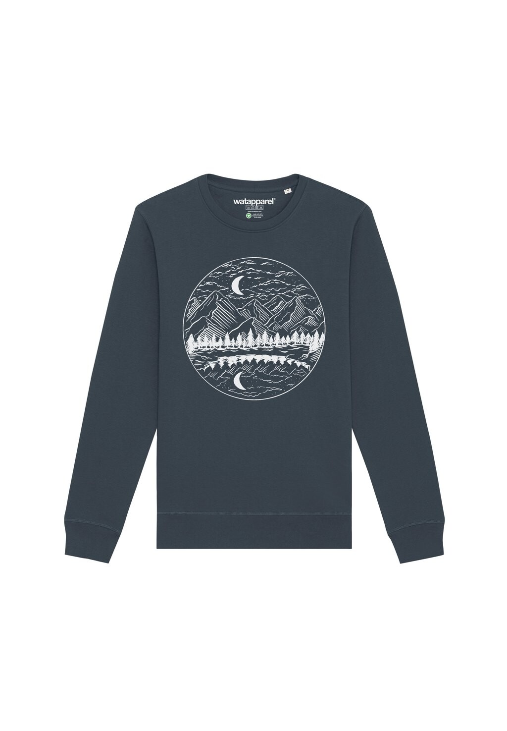 

Толстовка MOUNTAINS BY NIGHT watapparel, антрацит