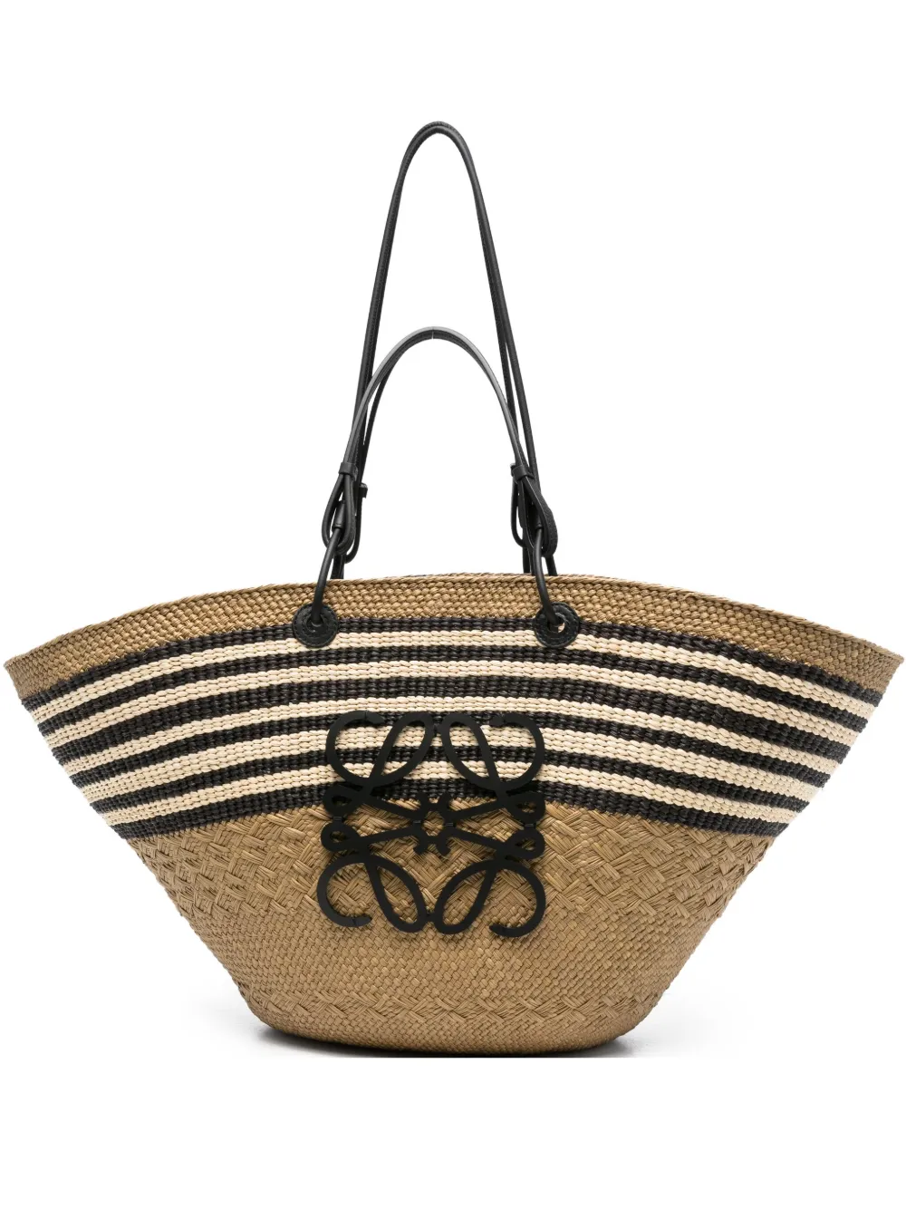 

Большая сумка-корзина с декором Anagram Loewe, зеленый