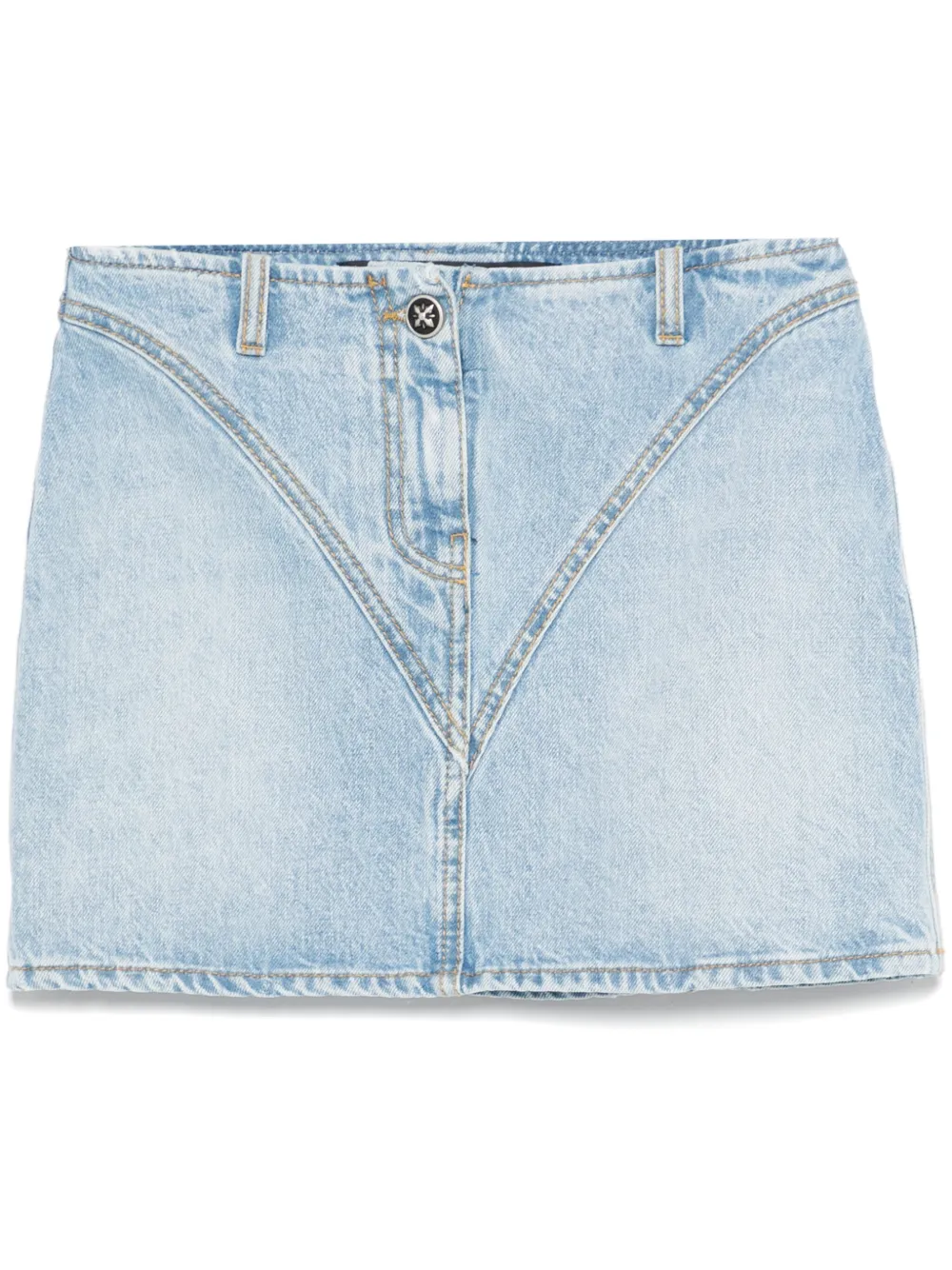 

Мини-юбка с логотипом John Richmond, синий