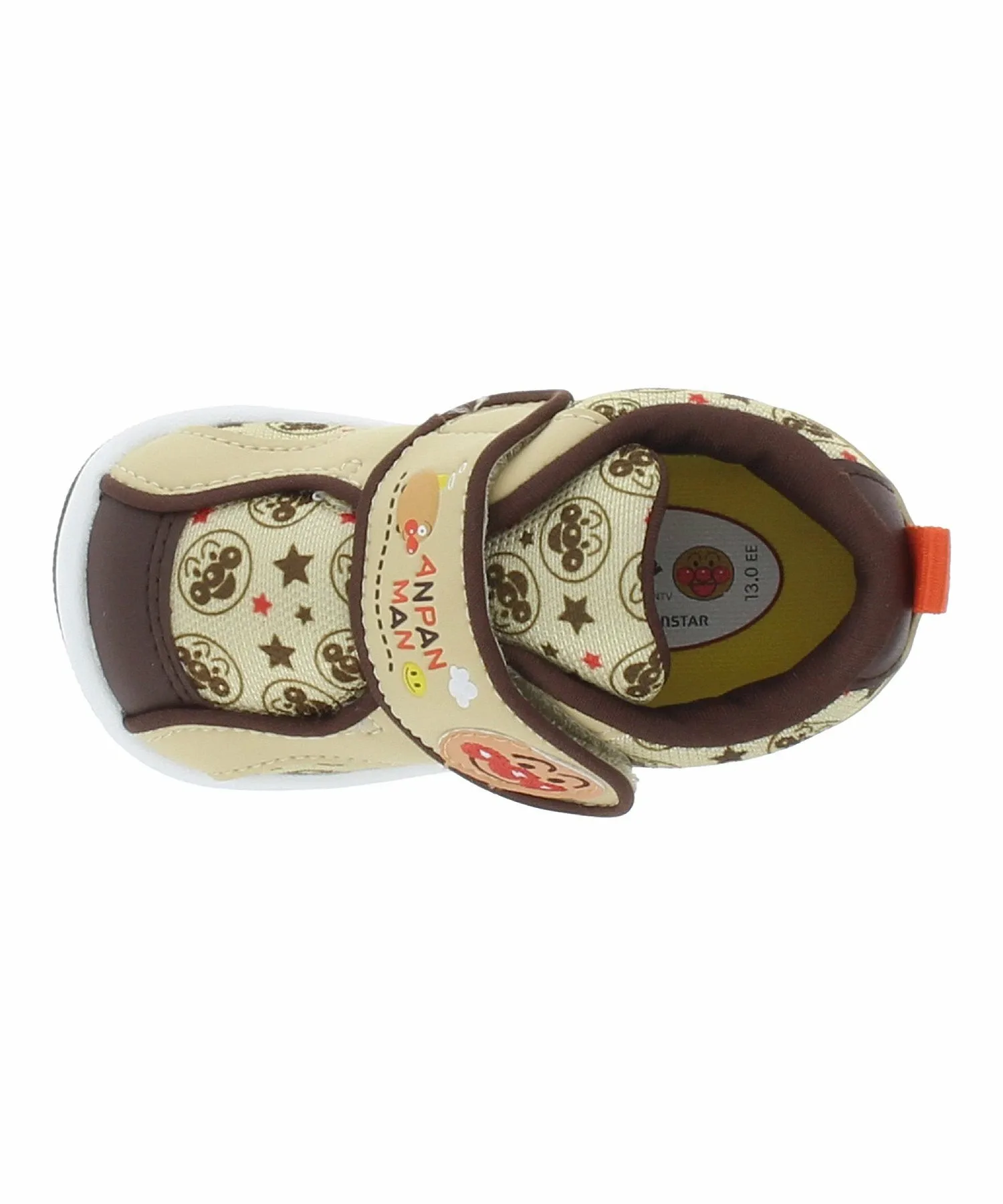 Кроссовки Anpanman Baby 08 Anpanman 2E Moonstar, brown — фото 3