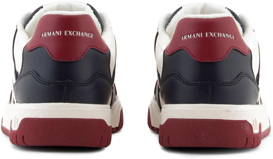 Мужские кроссовки Armani Exchange Basket, темно-синий — фото 3