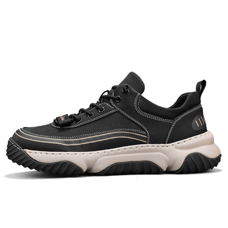 

Износостойкие и легкие низкие повседневные туфли для мужчин SUPEREDGE, Black