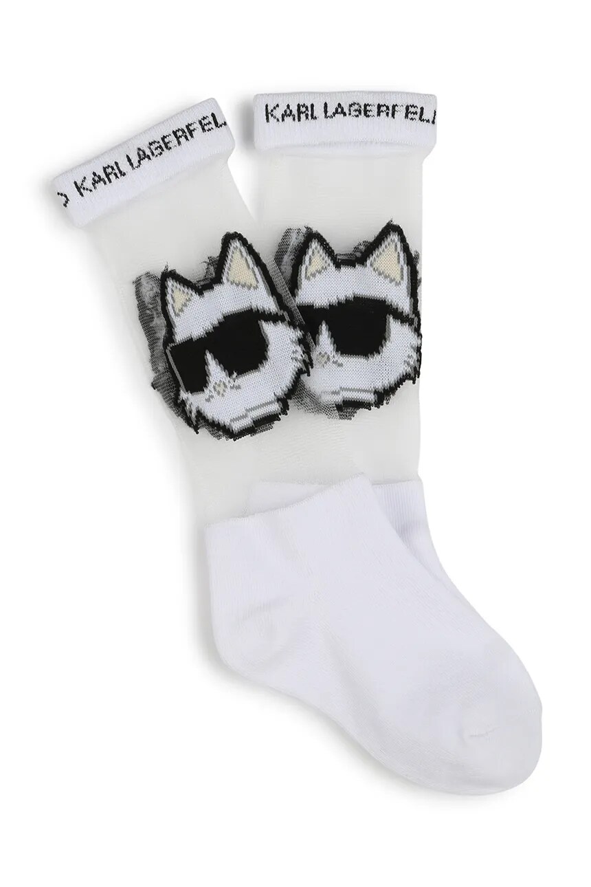 

Детские носки Karl Lagerfeld, белый