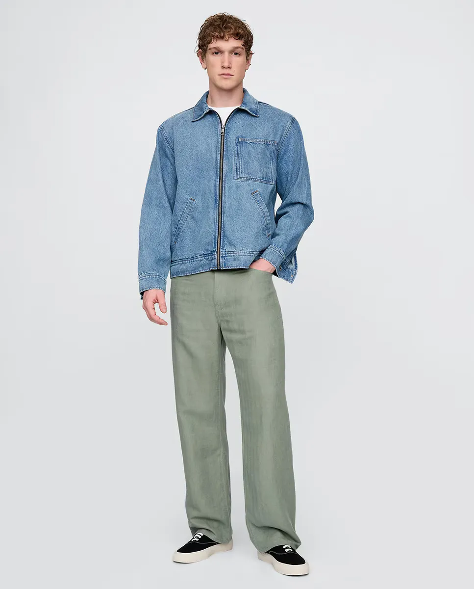 

Свободные мужские брюки Gap, зеленый