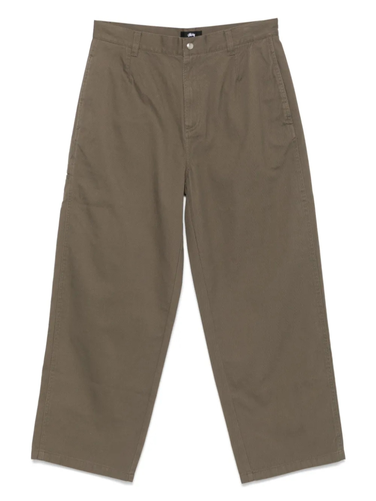 

Хлопковые брюки-чиносы Stüssy, зеленый