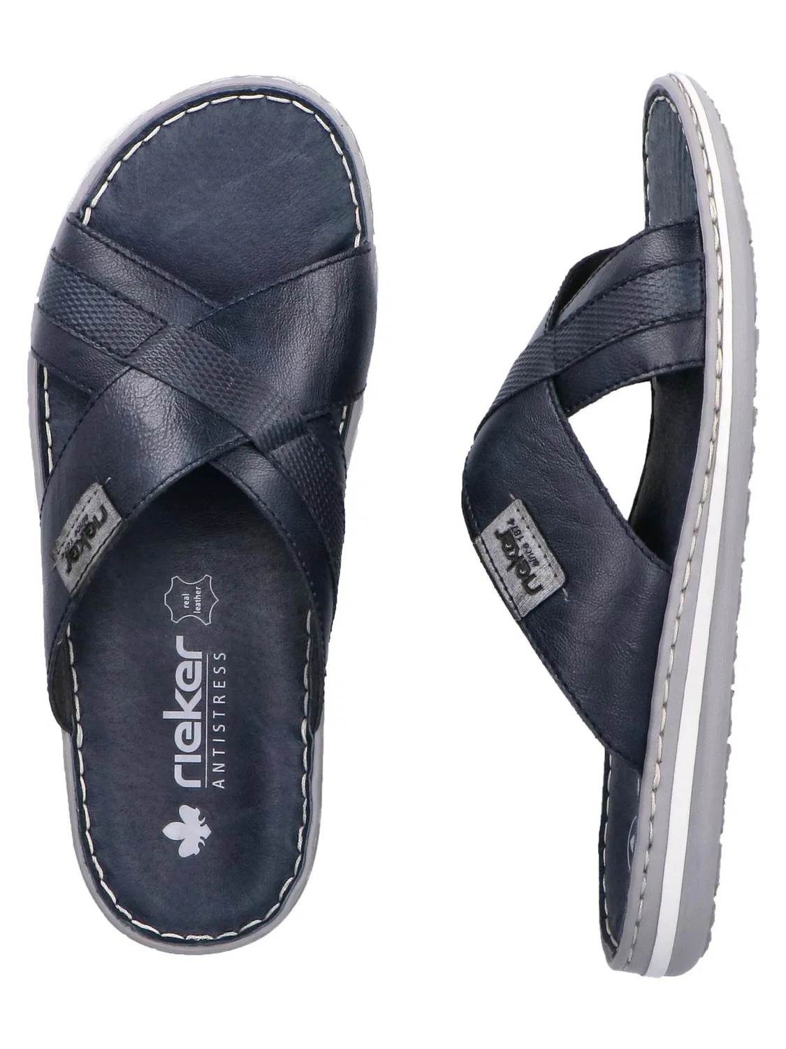 Мюли 'Comfort' Rieker, Dark Blue — фото 3