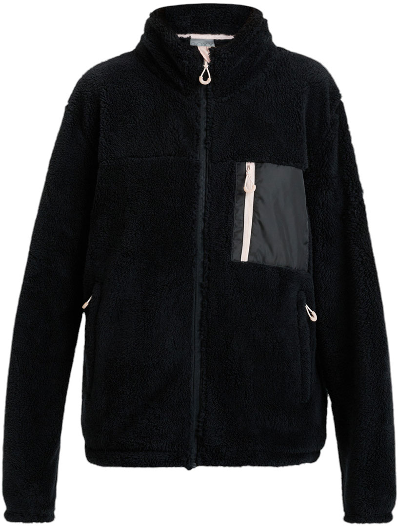 

Roxy Толстовка Alabama zip fleece true black M