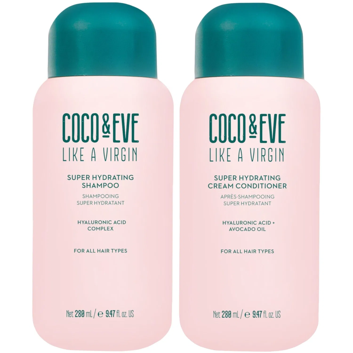 Суперувлажняющий дуэт шампуня и кондиционера Coco & Eve