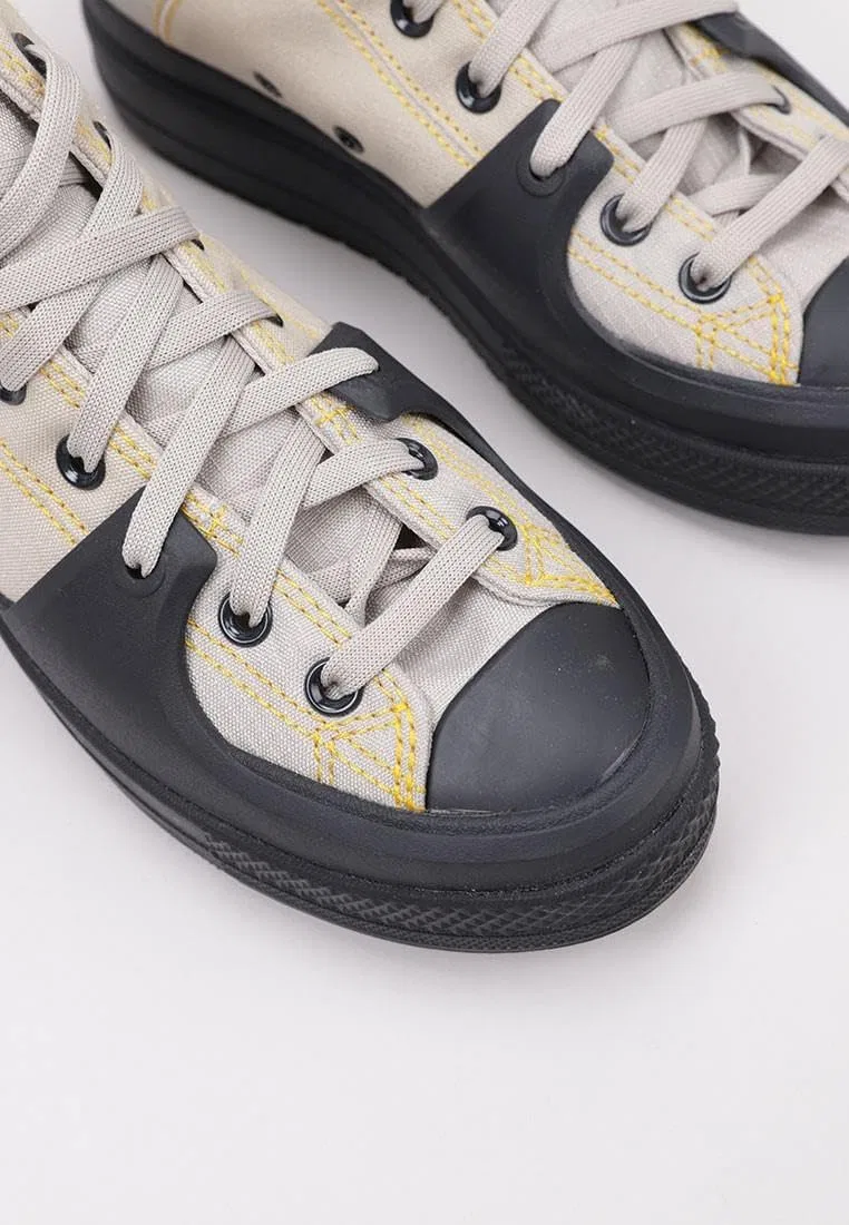 Мужские кроссовки Converse Chuck Taylor All Star Construct Outdoor ToneSneaker, Beach Stone Black Yellow — фото 4