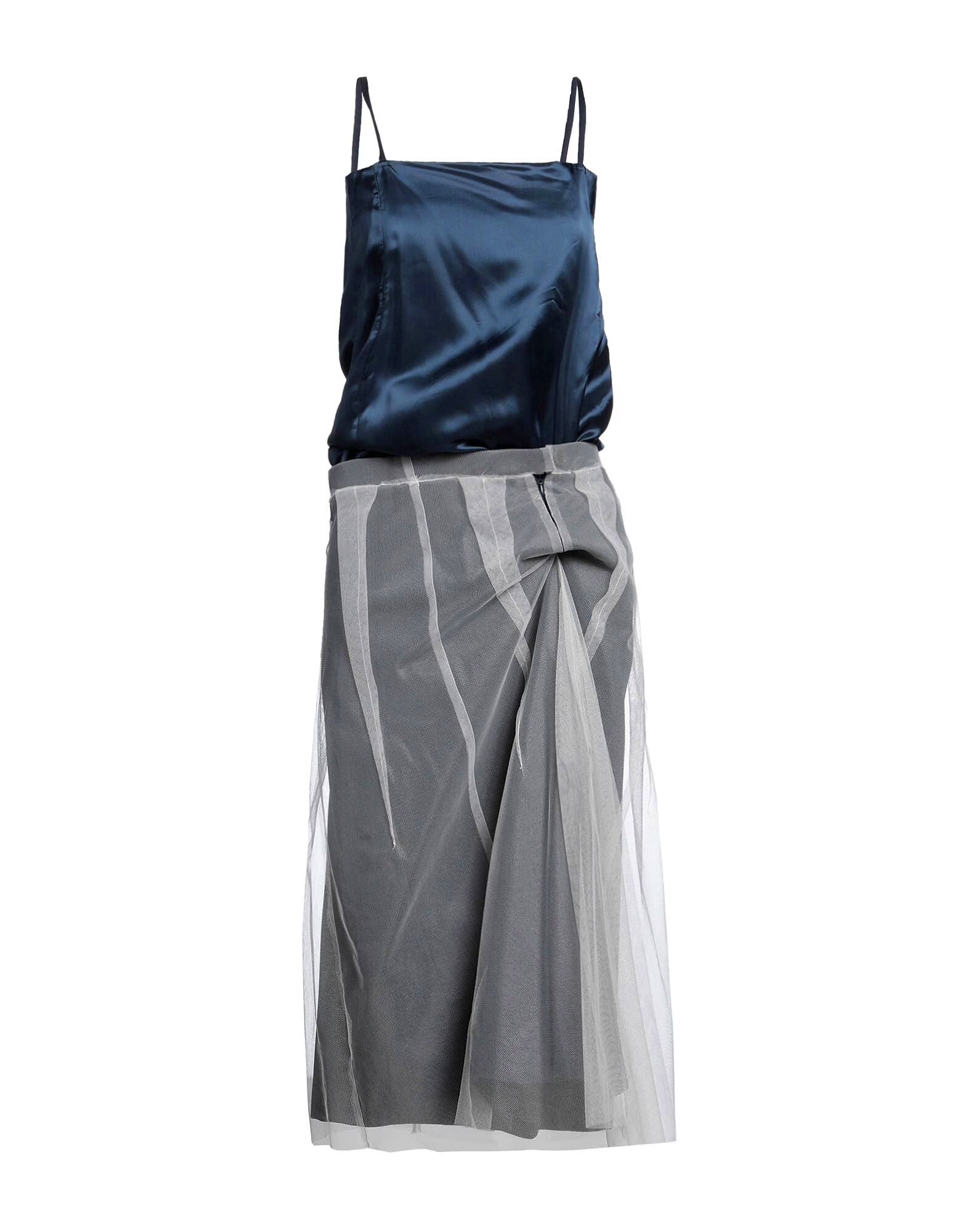 

Платье миди Maison Margiela, полуночно-синий